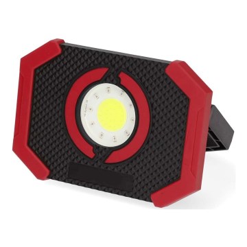 LED Dæmpbar rechargeable projektør med powerbank LED/10W/3000 mAh IPX2
