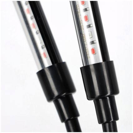 LED-dæmpbar fleksibel bordlampe til dyrkning af planter VITARO 4xLED/10W/230V sort