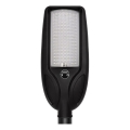 LED dæmpbar solcelledrevet gadelampe med sensor VENICE LED/100W/3,2V 6000 mAh IP65 sort + fjernbetjening