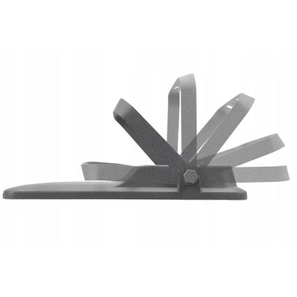 LED dæmpbar solcelleprojektør LED/150W/3,2V 5000K 15000 mAh IP65 sort + fjernbetjening