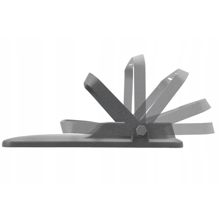 LED dæmpbar solcelleprojektør LED/150W/3,2V 5000K 15000 mAh IP65 sort + fjernbetjening