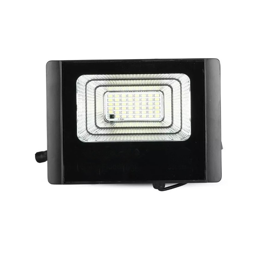LED Dæmpbar solcelleprojektør LED/12W/3,2V 6000K IP65 5000 mAh + fjernbetjening