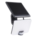 LED dæmpbar solcelleprojektør med bevægelsessensor og skumringssensor LED/10W/3000 mAh 4000K IP54