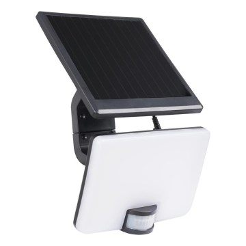 LED Dæmpbar soldrevet projektør med bevægelsessensor LED/10W/3000 mAh 4000K IP54