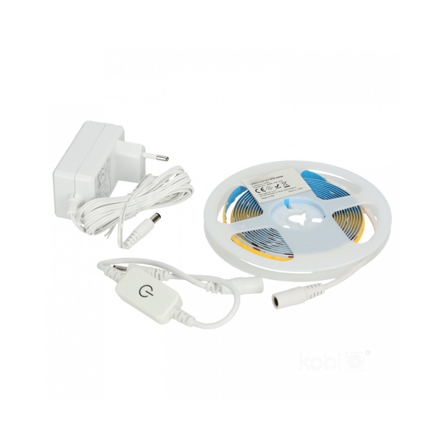 LED Dæmpbar LED-strimmel/25W/230V 3m 3000K
