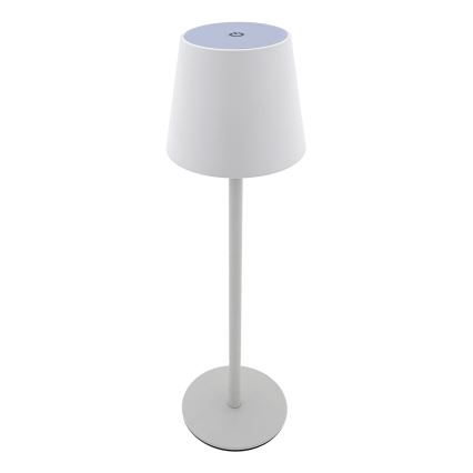 LED Dæmpbar Touch Bordlampe LED/5W/5V USB 1200 mAh hvid