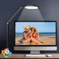 LED Dæmpbar touch-funktion fleksibel bordlampe POINTIQ LED/15W/230V 3000-6500K CRI 96 sort