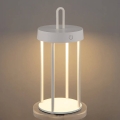 LED-dæmpbar udendørs genopladelig berøringsbetjent bordlampe GENTLE LED/1,5W/3,7V 3000 mAh IP44 hvid