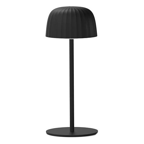 LED Dæmpbar udendørs genopladelig bordlampe VIVIEN LED/3W/5V 2700K 1600 mAh IP54 sort