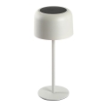 LED Dæmpbar udendørs solcellelampe LED/4W/5V 3600mAh IP44