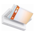 LED dæmpbar udendørs vægarmatur LED/12/18/24W/230V 3000/4000/6500K IP54 hvid