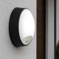 LED Dæmpbar udendørs væglampe med bevægelsessensor LED/15/18/20W/230V 3000K/4000K/6500K IP65 sort/hvid