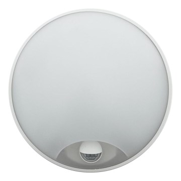 LED Dæmpbar udendørs væglampe med bevægelsessensor LED/15/18/20W/230V 3000K/4000K/6500K IP65 sort/hvid