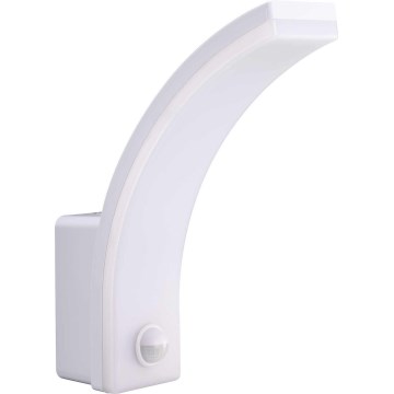 LED Dæmpbar udendørs væglampe med bevægelsessensor og skumringssensor LED/12/15/20W/230V IP65 hvid