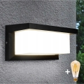 LED-dæmpbar udendørs væglampe NEELY 1xE27/6W/230V 2700-6500K IP54 sort