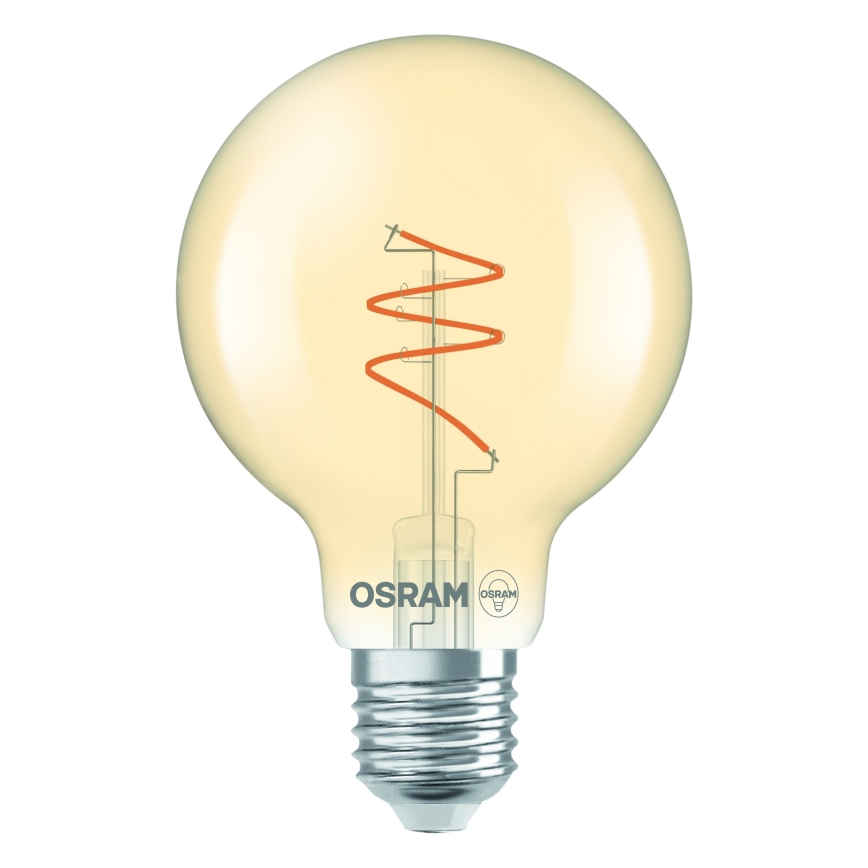 LED dæmpbar vintage filamentpære E27/4,9W/230V 2200K CRI 90 - Osram