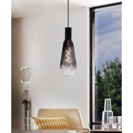 LED-dæmpbar vintage-pære E27/4W/230V 1800K røget - Eglo 110238