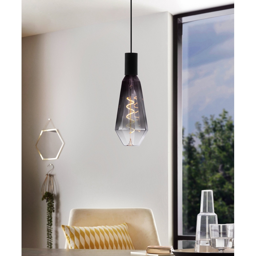 LED-dæmpbar vintage-pære E27/4W/230V 1800K røget - Eglo 110238