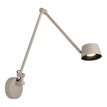 LED-dæmpbar væglampe SAVINA LED/9W/230V beige