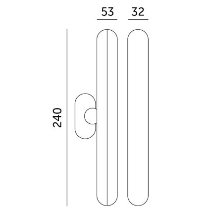 LED Dæmpbart genopladeligt møbelbelysning CLICK LED/1,5W/3,7V 3000/4000/6500K 800mAh USB