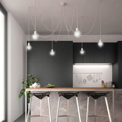 LED-pære HVID FILAMENT A60 E27/7,5W/230V 4000K