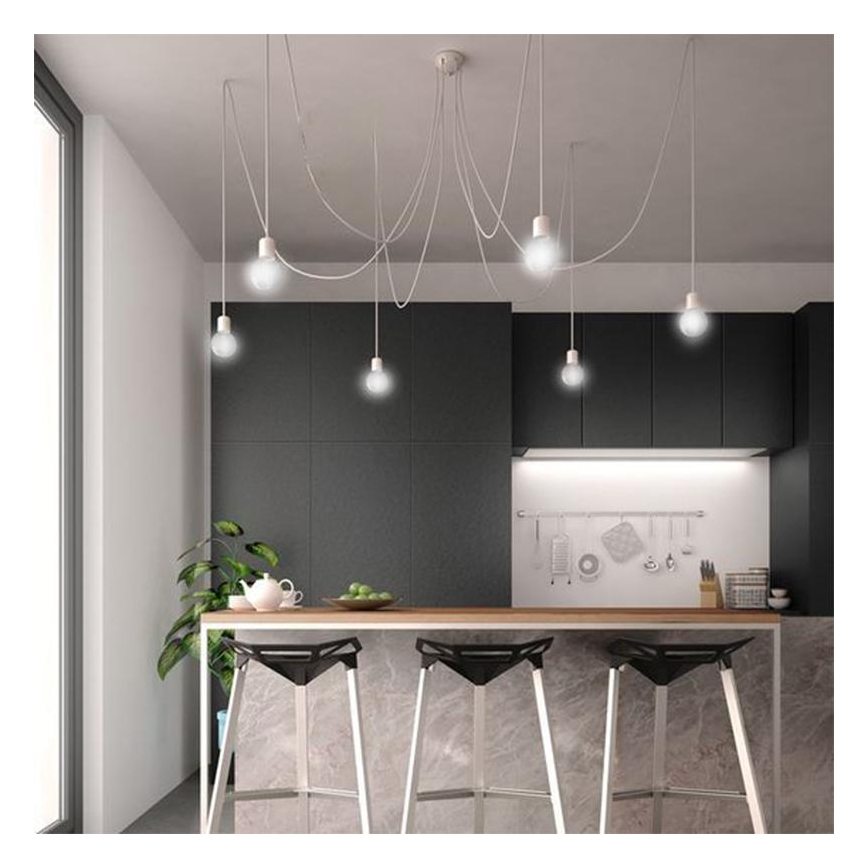 LED-pære HVID FILAMENT A60 E27/7,5W/230V 4000K