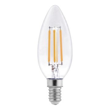 LED-filamentpære C37 E14/6W/230V 3000K