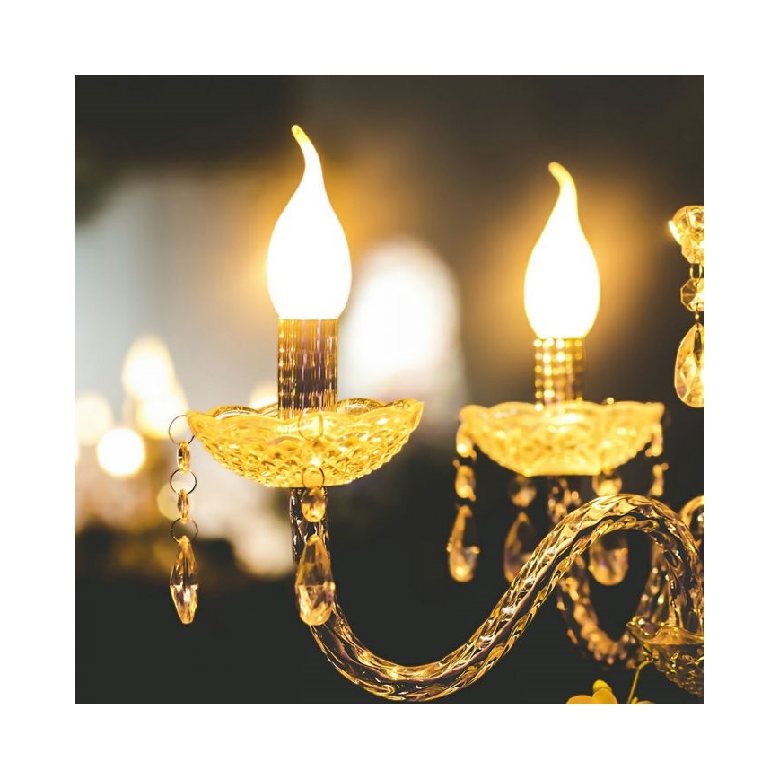 LED-filamentpære E14/4W/230V 3000K