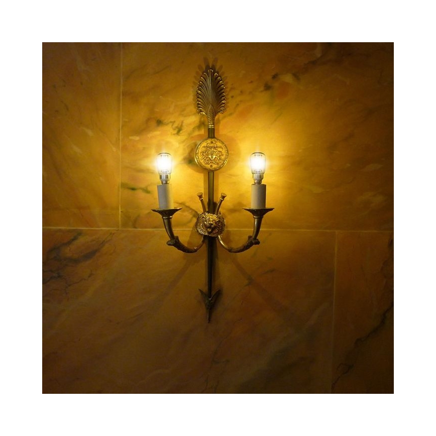 LED-filamentpære ST26 E14/2W/230V 6500K