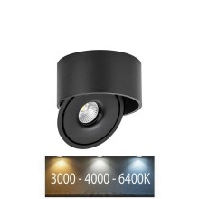 LED Fleksibel spotlampe LED/20W/230V 3000/4000/6400K CRI 90 sort