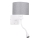 LED Fleksibelt lys POLO 1xE27/40W+LED/2W 230V hvid