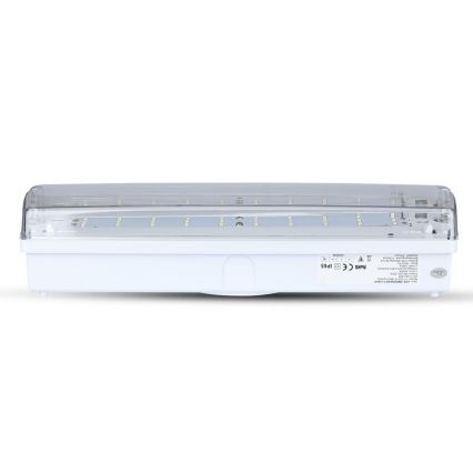 LED flugtvejsskilt EMERGENCY EXIT SAMSUNG CHIP LED/4W/230V 6000K IP65