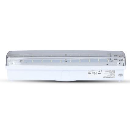 LED flugtvejsskilt EMERGENCY EXIT SAMSUNG CHIP LED/4W/230V 6000K IP65