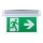 LED flugtvejsskilt EMERGENCY EXIT SAMSUNG CHIP LED/2W/230V 6000K