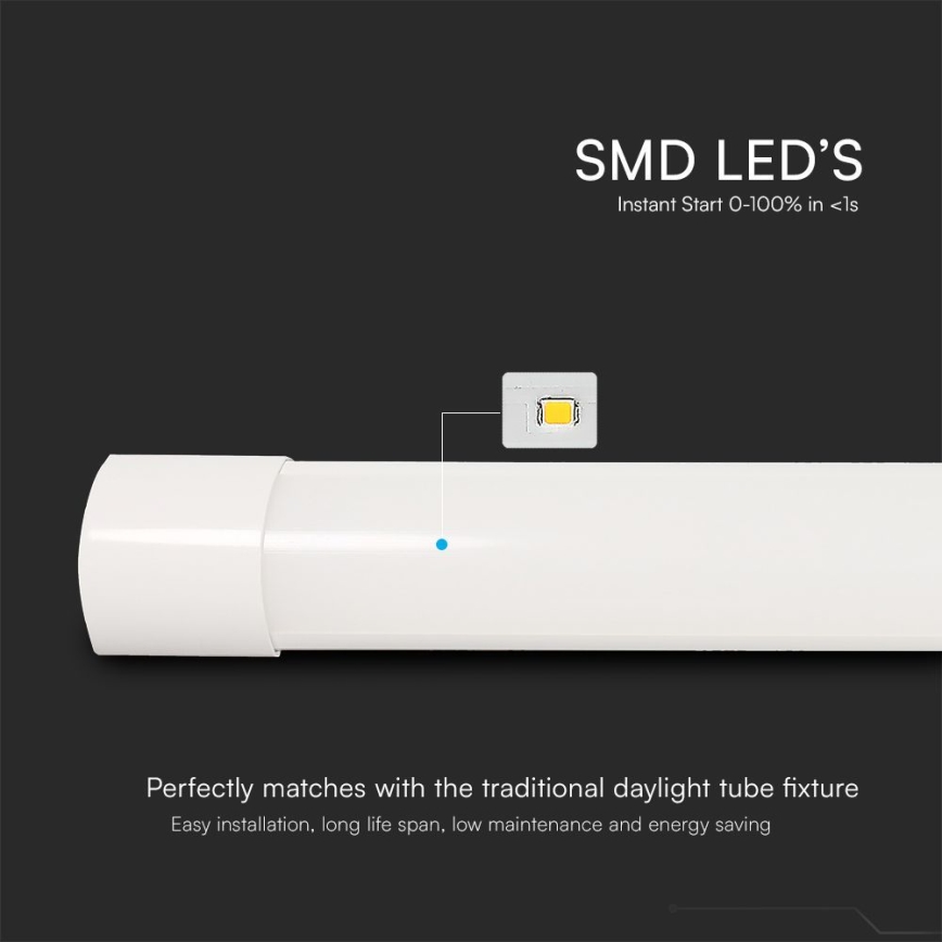 LED Fluorescerende lampe LED/40W/230V 3000/4000/6500K 116 cm