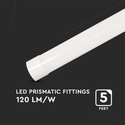 LED Fluorescerende lampe LED/50W/230V 4000K 150 cm hvid