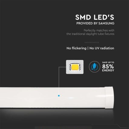 LED Fluorescerende lampe SAMSUNG CHIP LED/40W/230V 3000K 120 cm