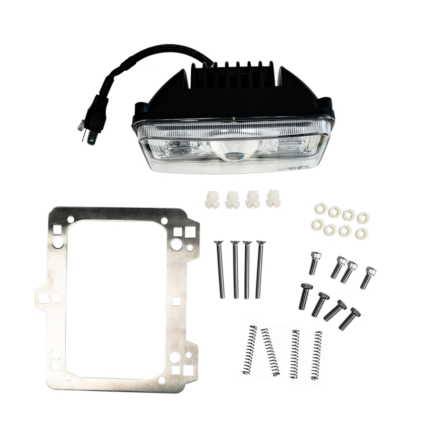 LED Forlygte til traktor LED/69W/10-30V IP69 5700K rektangulær