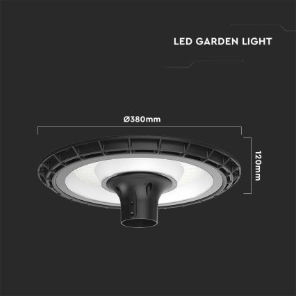 LED gadelampe LED/120W/230V IP65 4000K