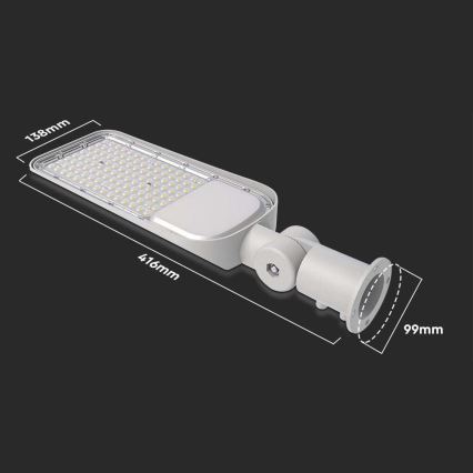 LED gadelampe med sensor SAMSUNG CHIP LED/30W/230V 6500K IP65