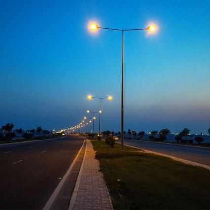 LED gadelampe SAMSUNG CHIP LED/100W/230V 4000K IP65