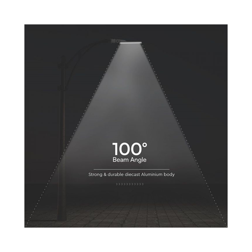 LED gadelampe SAMSUNG CHIP LED/100W/230V 6500K IP65