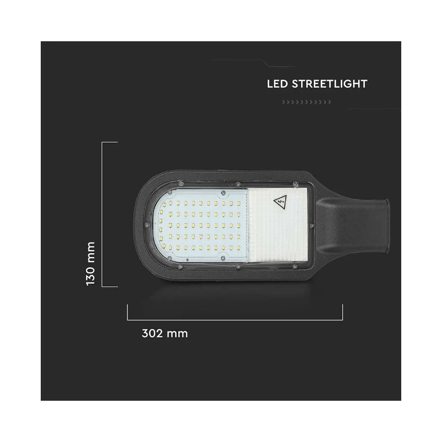 LED Gadelampe SAMSUNG CHIP LED/30W/230V 4000K IP65