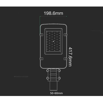 LED gadelampe SAMSUNG CHIP LED/30W/230V 4000K IP65