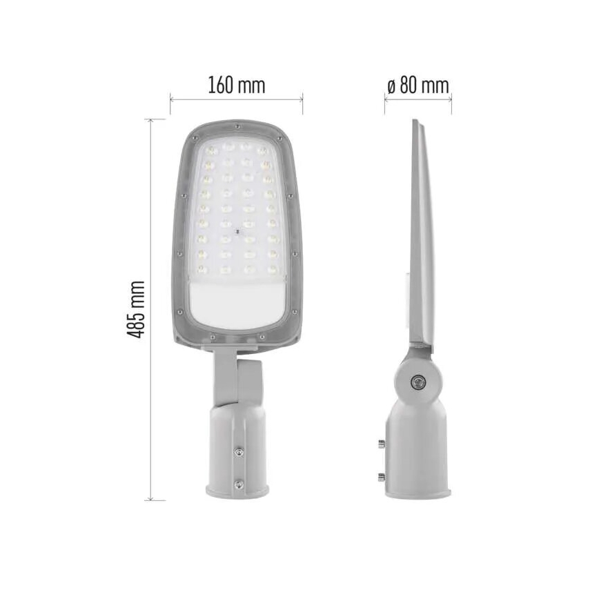 LED gadelampe SOLIS LED/50W/230V 4000K IP65