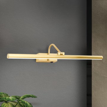 LED gallerilampe PORTRAIT LED/12W/230V 60 cm guldfarvet