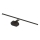 LED gallerilampe PRADO LED/11W/230V sort