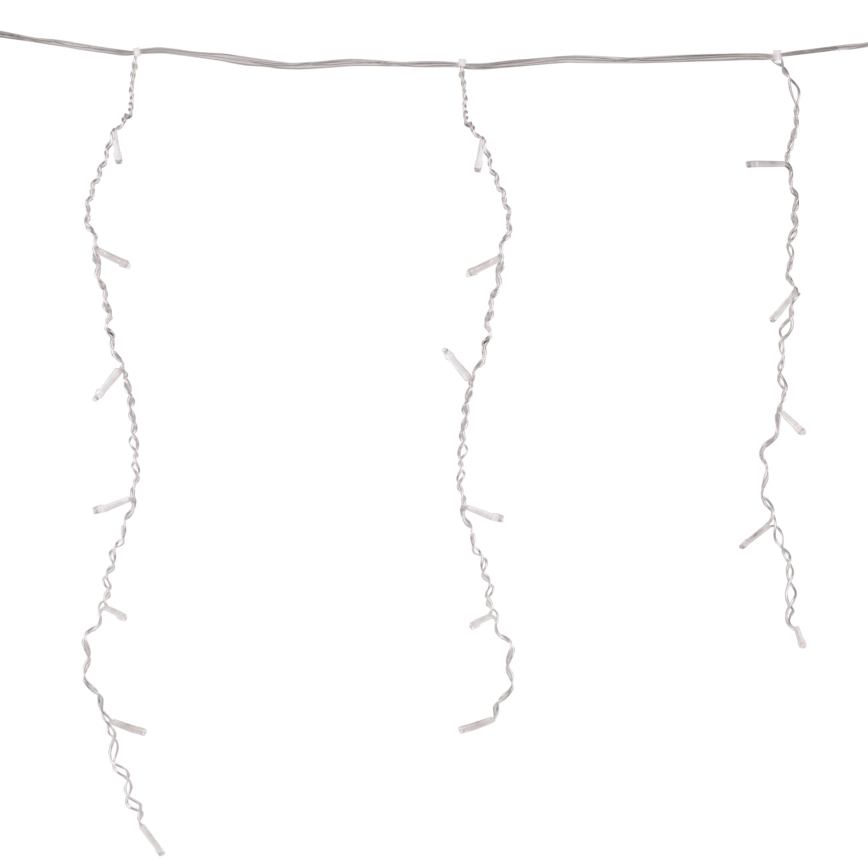 LED-gardin ESTELLA 47xLED/8 funktioner 3,5 m varm hvid