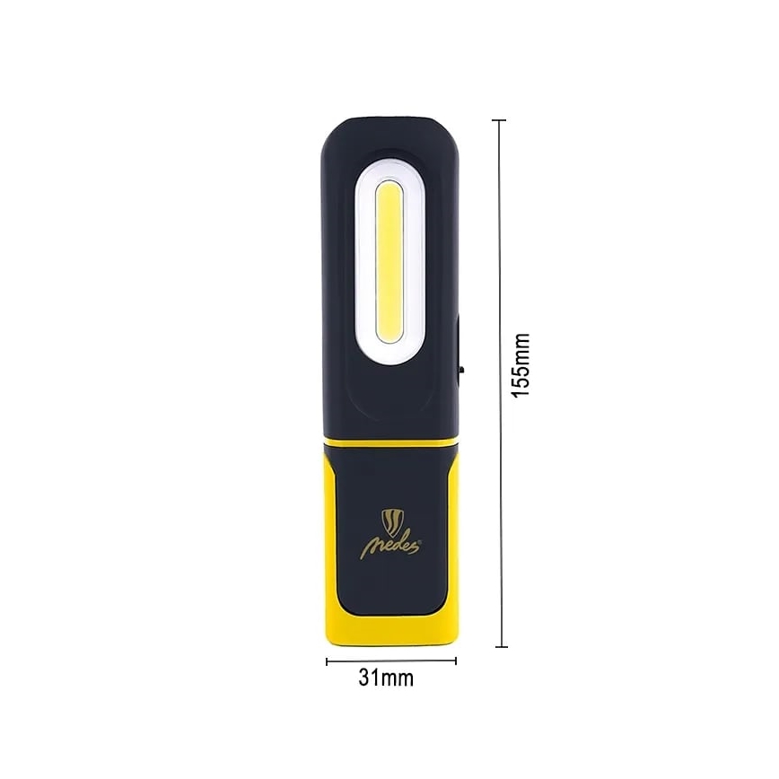 LED Dæmpbar Genopladelig Arbejdslampe LED/8W/5V IP44 420 lm 1200 mAh