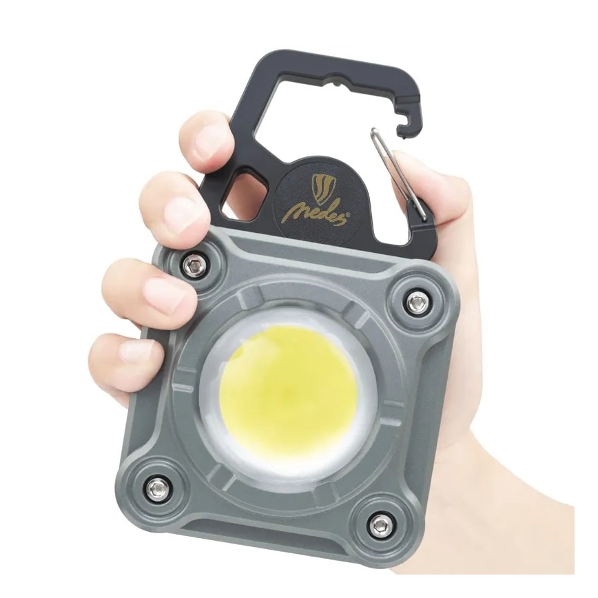 LED Genopladelig arbejdslampe dæmpbar LED/15W/5V IPX4 1000 lm 2000 mAh
